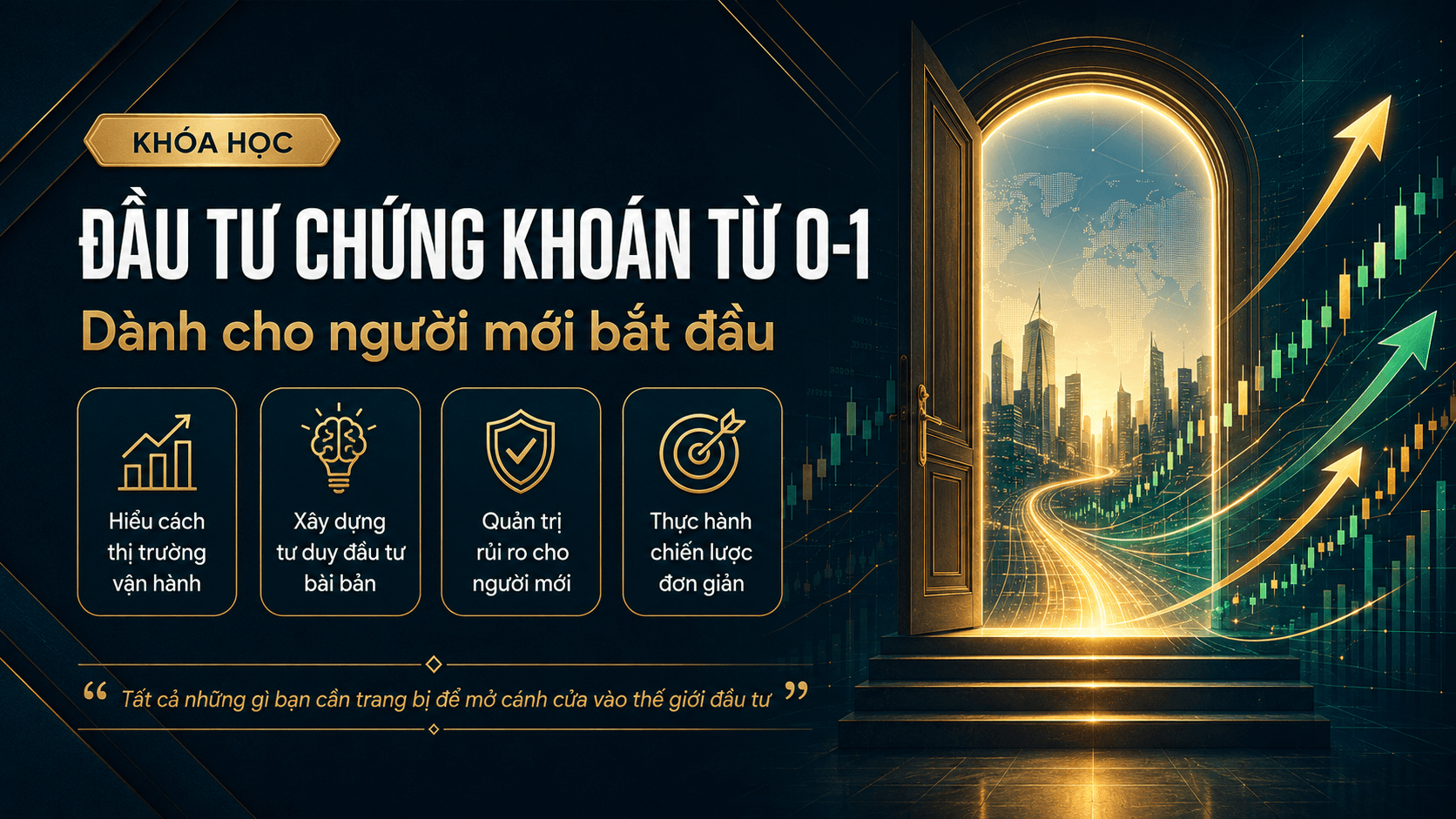 Khóa học đầu tư chứng khoán từ 0-1